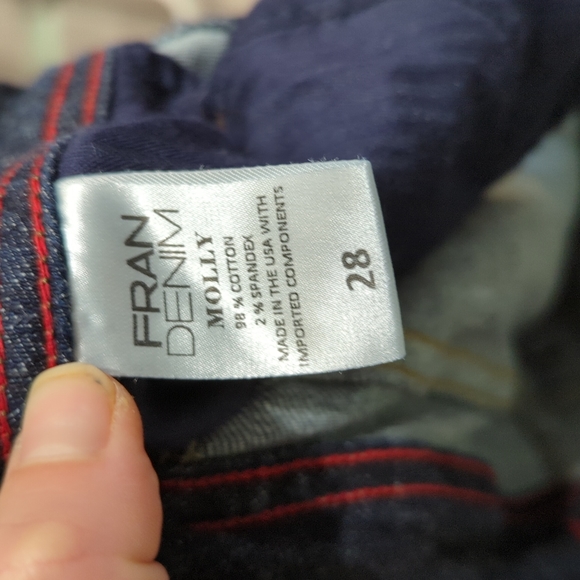 Fran denim shorts - for athletic builds! - Picture 3 of 3